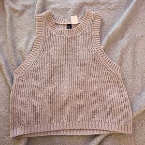 Knitted tank top